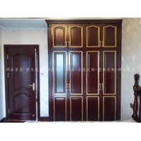 郴州整屋原木家具工廠,原木酒柜門(mén),櫥柜定制歡迎參觀